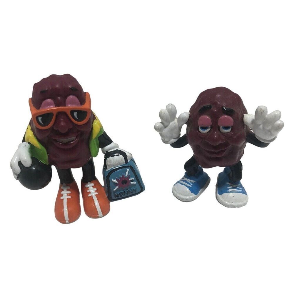 California Raisins Hardees Benny bowler applause hands up 1987‎ vintage figures